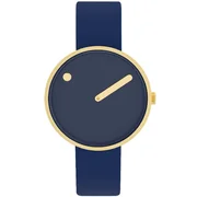 Picto 34018-0514G Unisex Midnight Blue Bio Based 34mm 5ATM 