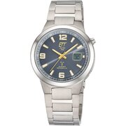 ETT Eco Tech Time EGT-11708-52M Mens Watch Radio-controlled Solar Drive Everest Gents Titan 41mm 5ATM 