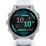 Garmin Fenix 8 43mm AMOLED Silver/whi - Zegarek