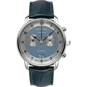 Zeppelin 8584-3 Mens Watch Friedrichshafen Chronograph 41mm 5ATM 
