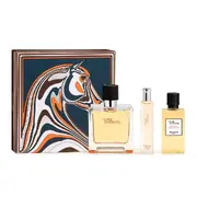 Hermes Terre D'Hermes Pure Parfum Zestaw upominkowy, parfum 75 ml + parfum 15 ml + Shower Gel 40ml