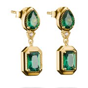 Thomas Sabo H2334-971-6 Stud earrings Octagon Elyndra Gold-plated 25,0 mm Ladies