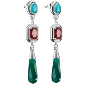 Thomas Sabo H2332-405-7 Earrings Colorful stones Elyndra 50,0 mm Ladies