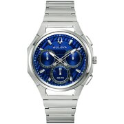 Bulova 96A339 Mens Watch Curv Chronograph 41mm 3ATM 