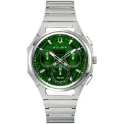 Bulova 96A338 Mens Watch Curv Chronograph 41mm 3ATM 