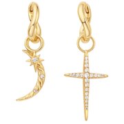 Ania Haie EST048-04 Hoop Earrings Cosmic + 3-Pendant Set