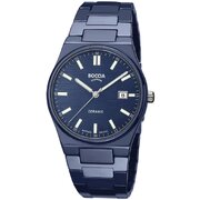 Boccia 3675-02 Herrenuhr Ceramic 38mm 5ATM