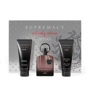 Afnan Supremacy Not Only Intense Zestaw upominkowy Ekstrakt perfum 100 ml + Balsam po goleniu 150 ml + Żel pod prysznic 150 ml