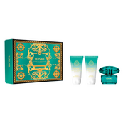 Versace Crystal Emerald Zestaw upominkowy, Eau de parfum 50ml + Body Lotion 50ml + Shower gel 50ml