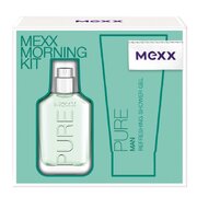 Mexx Pure for Men Zestaw upominkowy, woda toaletowa 30ml + Żel pod prysznic 50ml