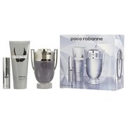 Paco Rabanne Invictus Zestaw podarunkowy, woda toaletowa 100ml + woda toaletowa 10ml + Żel pod prysznic 100ml