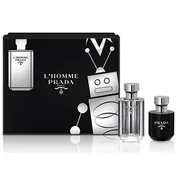 Prada L´Homme Zestaw upominkowy, woda toaletowa 50ml + krem pod prysznic 100ml