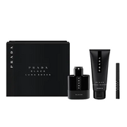 Prada Luna Rossa Black Zestaw upominkowy, woda perfumowana 100ml + woda perfumowana 10ml + Żel pod prysznic 100ml