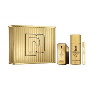 Paco Rabanne 1 Million Zestaw podarunkowy, woda toaletowa 50ml + woda toaletowa 10ml + Dezodorant w sprayu 150ml
