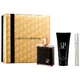 Carolina Herrera CH for Men Zestaw podarunkowy, woda toaletowa 100ml + balsam po goleniu 100ml + woda toaletowa 10ml