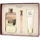 Gucci Guilty zestaw podarunkowy Woda perfumowana 90ml + woda perfumowana 10ml + mleczko do ciała 50ml