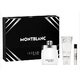 Mont Blanc Legend Spirit Zestaw podarunkowy, woda toaletowa 100ml + żel pod prysznic 100ml + woda toaletowa 7.5 ml