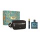 Versace Eros Zestaw podarunkowy, woda toaletowa 100ml + woda toaletowa 10ml + torba