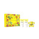 Versace Yellow Diamond Zestaw upominkowy, woda toaletowa 50ml + mleczko do ciała 50ml + Żel pod prysznic 50ml