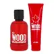 Dsquared2 Red Wood Zestaw upominkowy