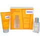 Mexx Energizing Woman Zestaw upominkowy, woda toaletowa 15ml + Żel pod prysznic 50ml