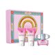 Versace Bright Crystal Zestaw upominkowy, woda toaletowa 50ml + Żel pod prysznic 50ml + mleczko do ciała 50ml