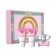 Versace Bright Crystal Zestaw upominkowy, woda toaletowa 50ml + Żel pod prysznic 50ml + mleczko do ciała 50ml