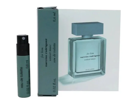 Narciso rodriguez for him vetiver musc toaletná voda 0.6ml - Narciso Rodriguez For Him Vetiver Musc Toaletná voda 0.6ml
