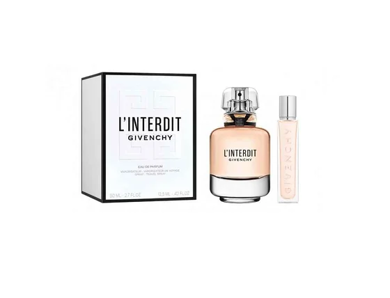 Givenchy l'interdit darčeková sada, parfémovaná voda 80ml + parfémovaná voda 12,5ml (travel set) - Givenchy L'Interdit Darčeková sada, parfémovaná voda 80ml + parfémovaná voda 12,5ml (Travel set)