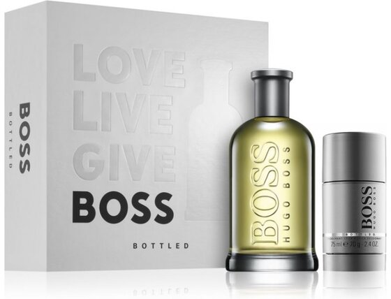 Hugo boss no.6 bottled darčeková sada, toaletná voda 200 ml + deostick 75 ml - Hugo Boss No.6 Bottled Darčeková sada edt 200ml + deo 75ml