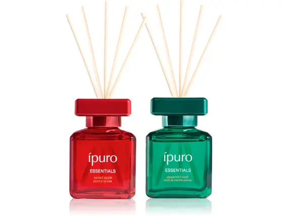 Ipuro essentials peppermint crush & spiced apple 2x50ml difúzor v darčekovom balení - ipuro