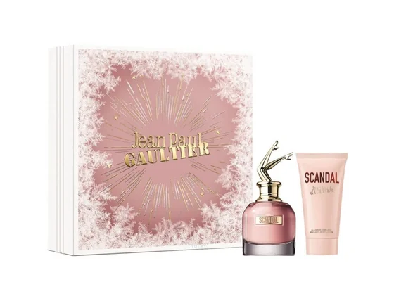 Jean paul gaultier scandal darčeková sada, parfémovaná voda 50ml + telové mlieko 75ml - jean-paul-gaultier-ladies-scandal-gift-set-fragrances-8435415085182