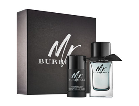 Burberry store black zestaw