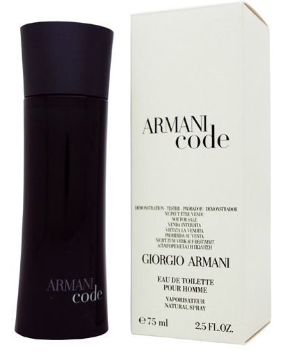 Giorgio Armani Black Code Woda toaletowa – Tester, 75ml